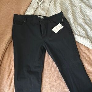 Anatomie Black Straight Leg Pants